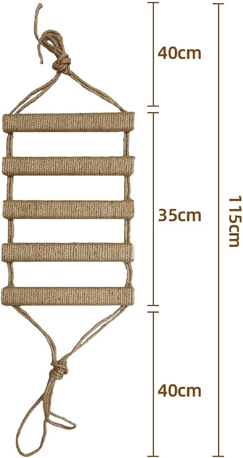 Cat Climbing with Rope Durability Space Saving Multifunctional, 5 Steps