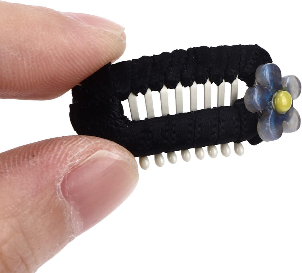Pet Hair Clips Mini French Barrettes, 10 Pack Secure Grip