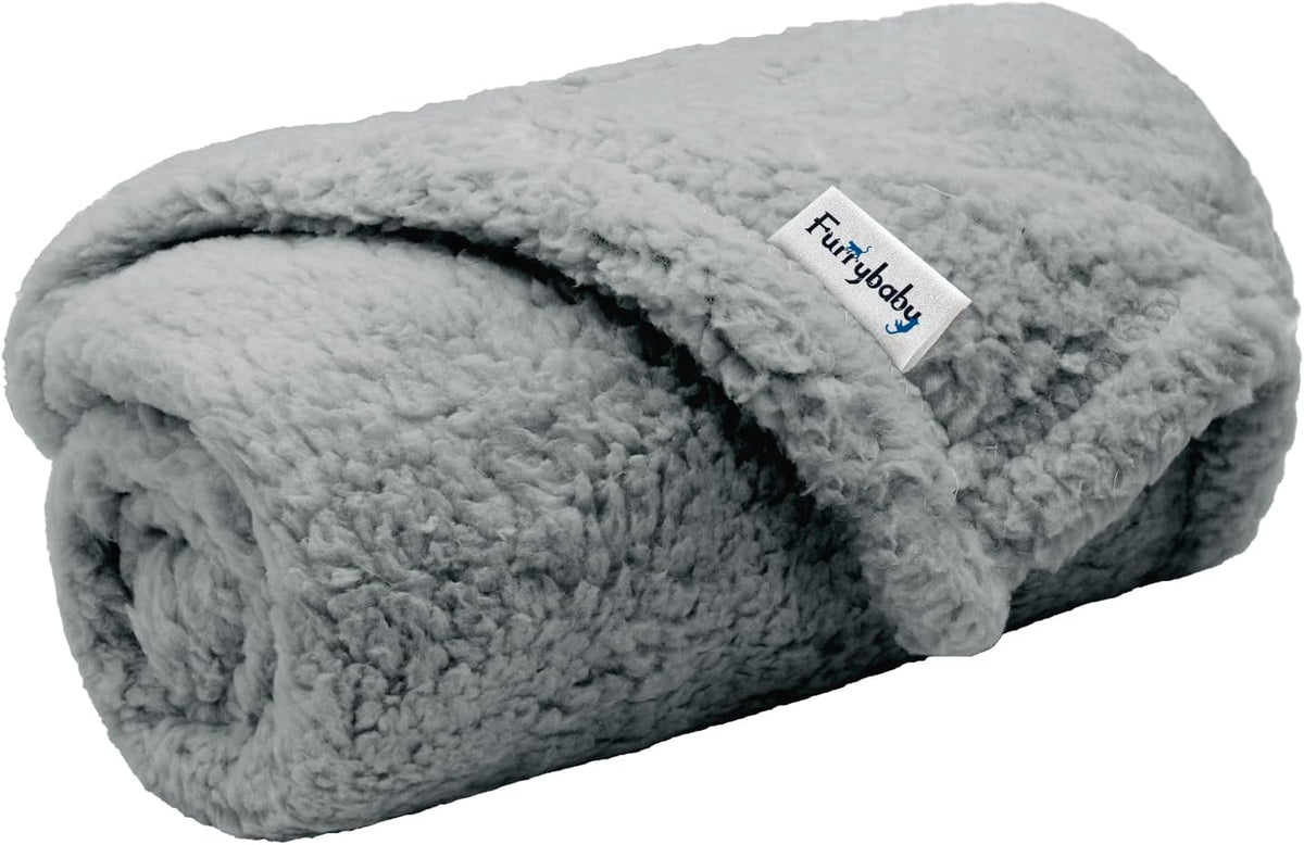 Pet Blanket, Soft Warm Sherpa Fleece Bed Blanket for Small Pets