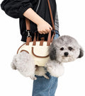 Pet Sling Carrier for Small Dogs Dog Backpack Carrier Dog Bag Carrier Portable Crossbody Shoulder Purse for Hands Free o