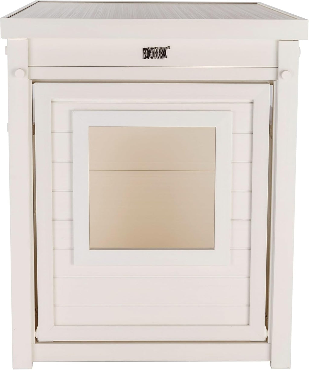 New Age Pet® ECOFLEX® Litter Loo® Enclosure, Standard, Antique White