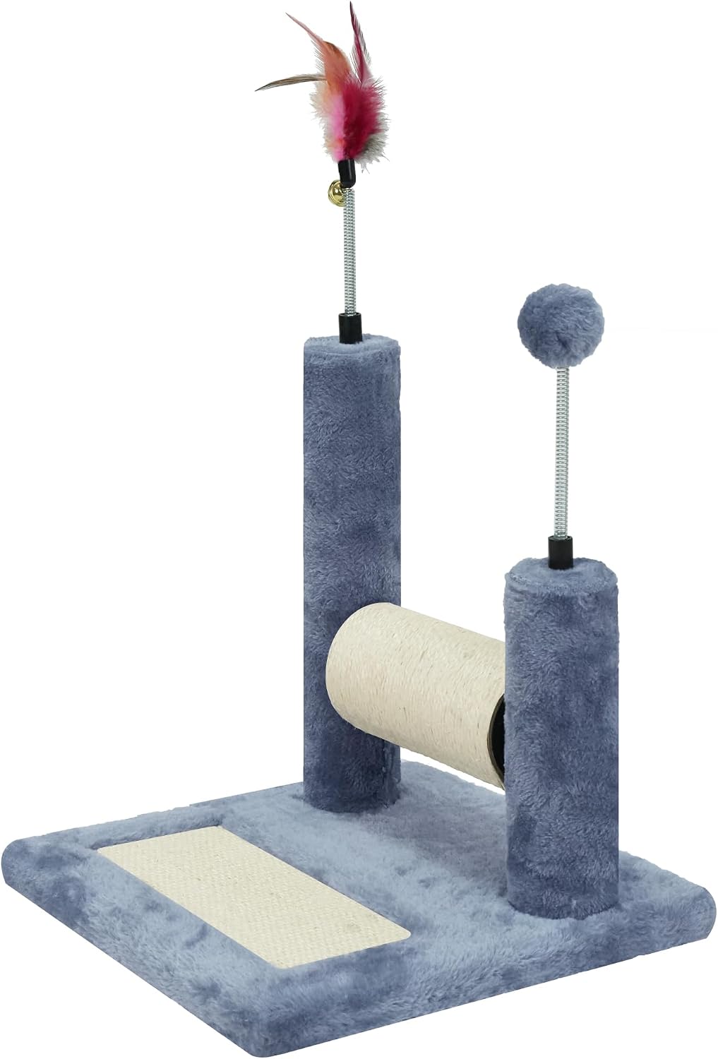 Multifunctional Cat Scratching Posts, Grey