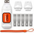 SWIFT CLIPPER® Safe Push-Button Cat Claw Clipper for Cats & Small Pets, Circular Cut Hole, Stainless Steel Clipping Head