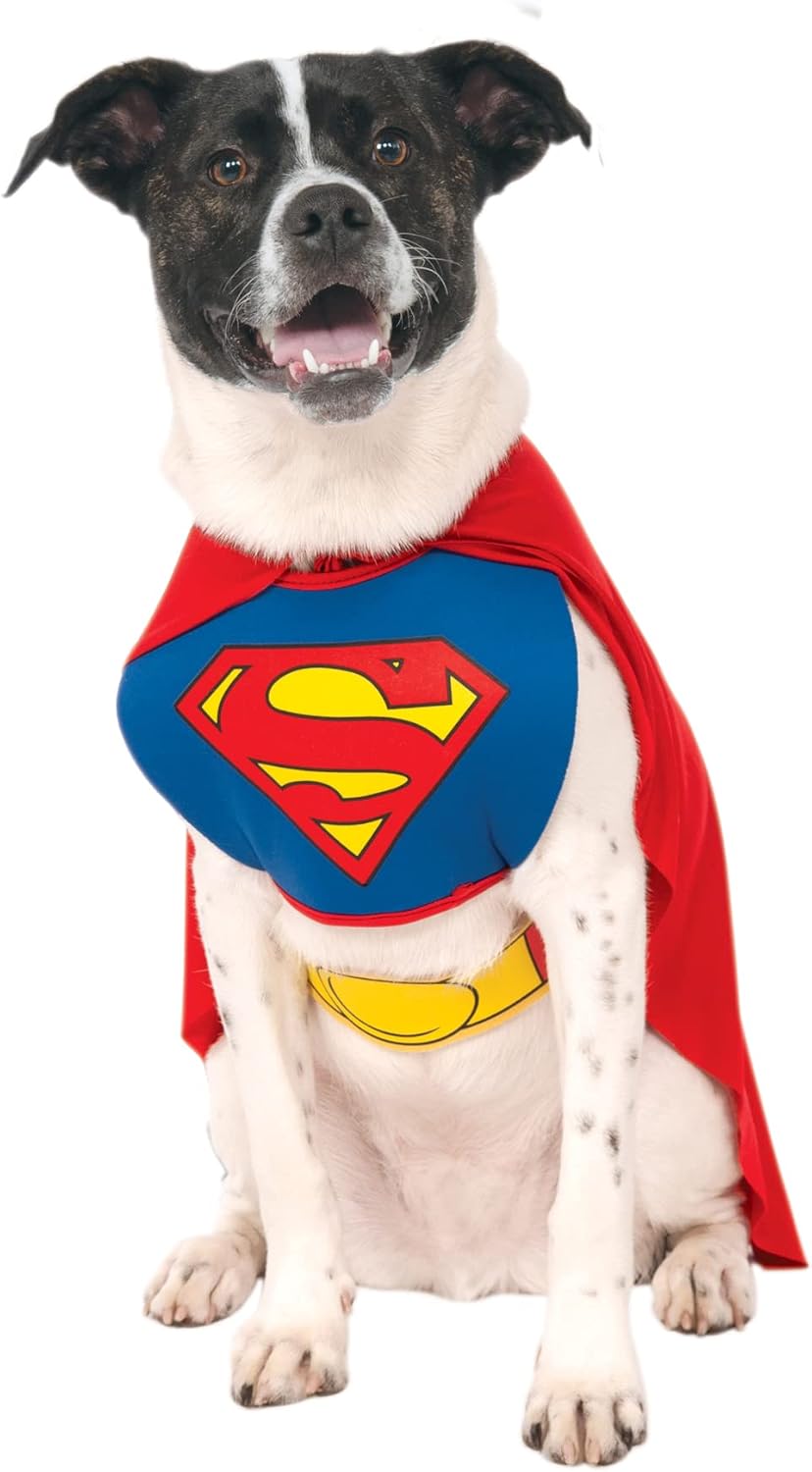 Rubies DC Comics Superheroes: Superman Pet Costume for Dogs or Cats, Medium