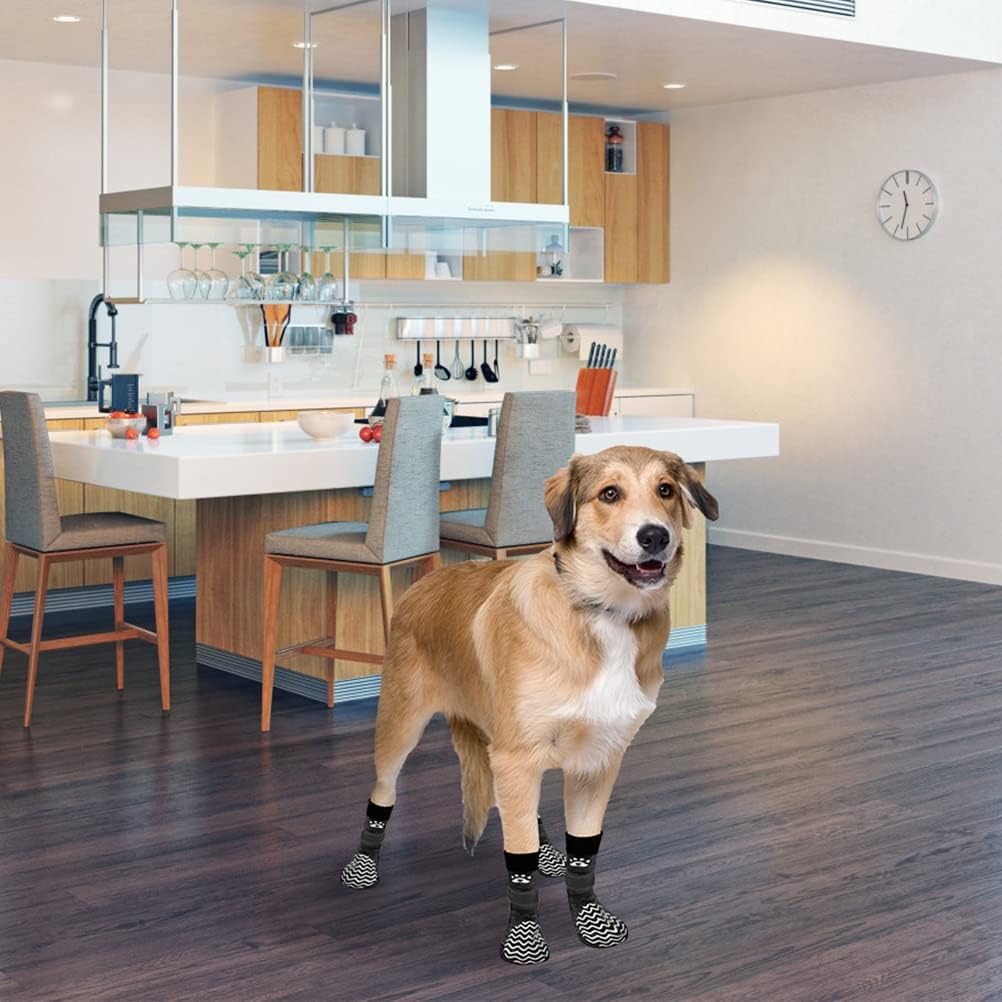 PUPTECK Dog Socks to Prevent Licking Paws, Dog Shoes for Hot Pavement