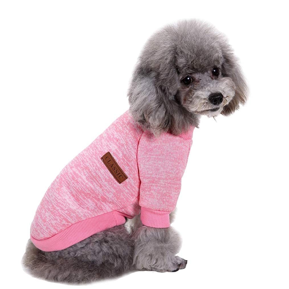 Dog Sweaters for Small Dogs, Soft Fleece Puppy Clothes, Warm Winter Coat