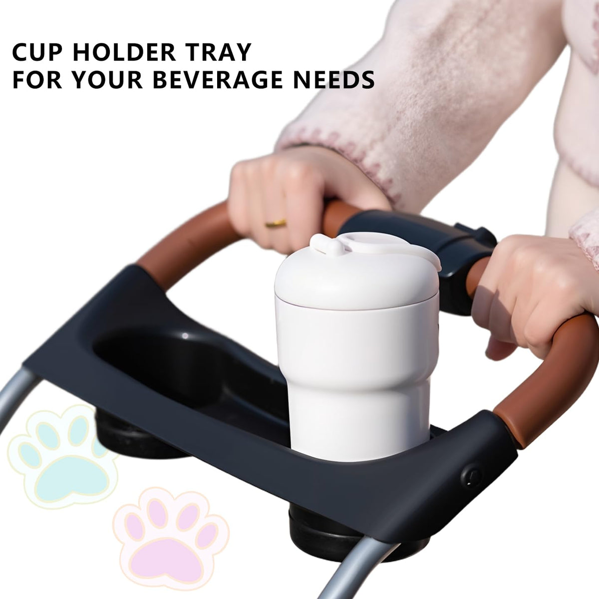 Pet Stroller for Small/Medium Dogs and Cats,Black