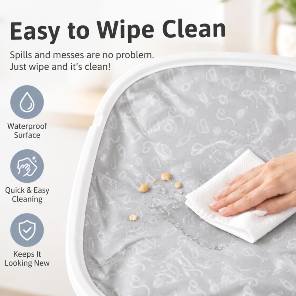 Replacement Cats Litter Tray Liners Pad for Automatic Box 11 with Raised Border