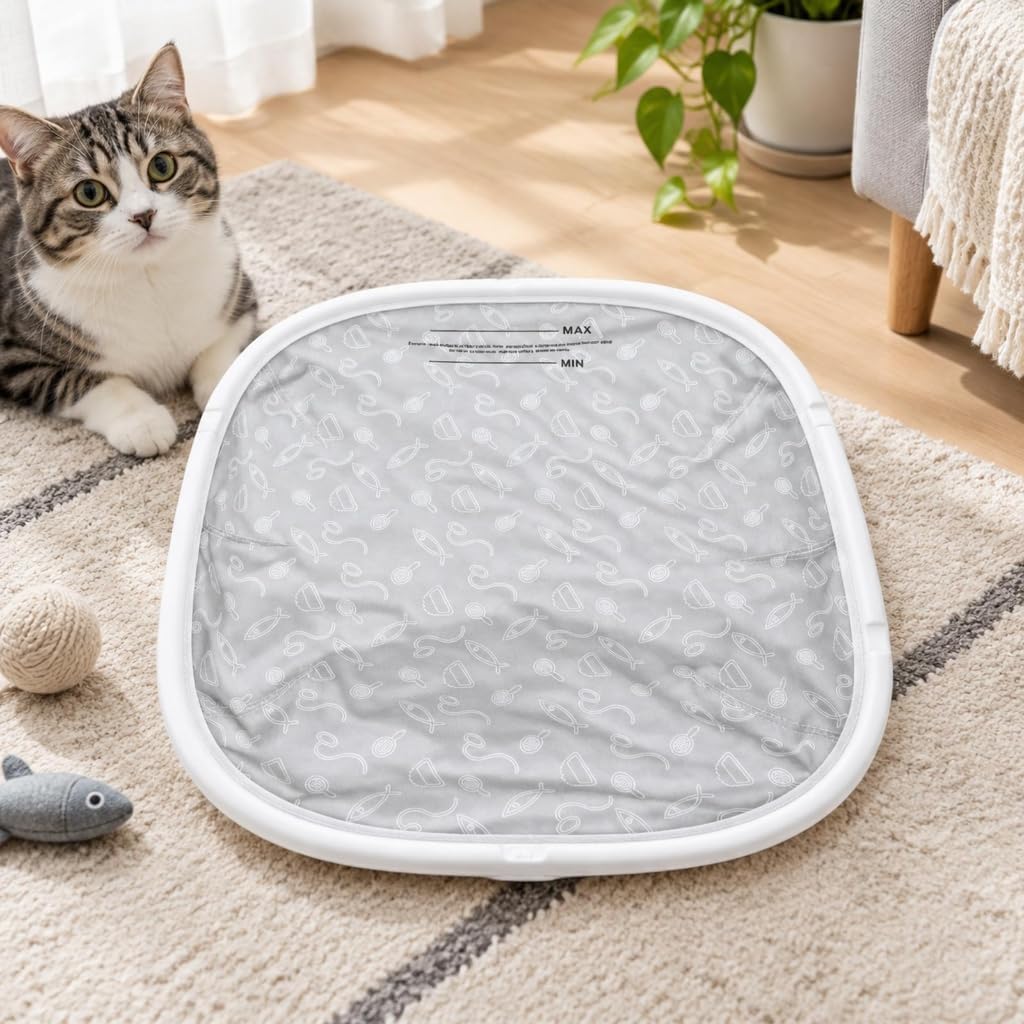 Replacement Cats Litter Tray Liners Pad for Automatic Box 11 with Raised Border