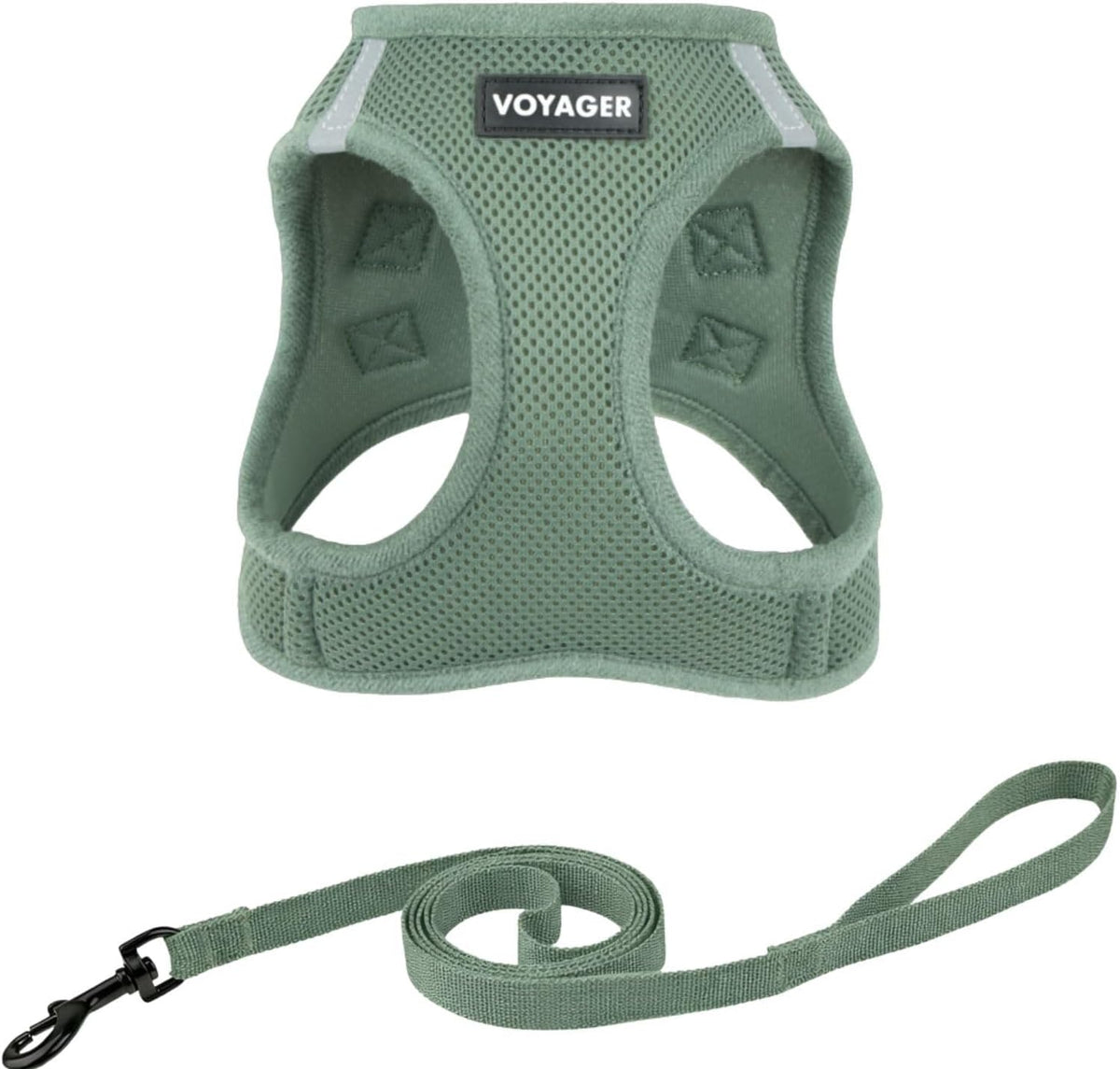 Voyager Step-in Air Cat Harness & Leash Set - Moss Green, XX-Small