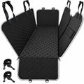 Mancro Dog Car Seat Cover for Back Seat, Waterproof Dog Hammock for Car
