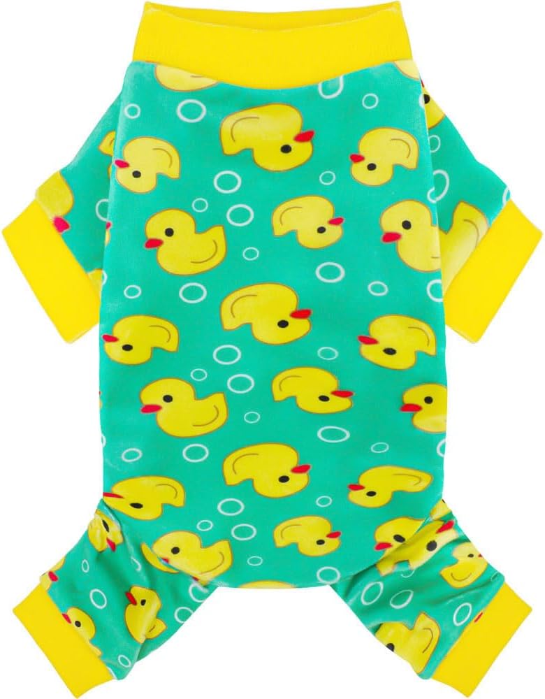 Dog Pajamas Onesie: Comfortable Four-Legged Apparel for Small, Medium, & Large Dogs, Polyester Material for Comfort, Wri