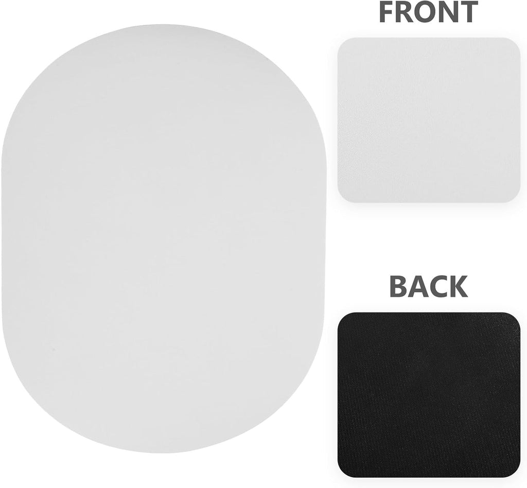 White Diatomite Pet Feeding Mat with Non Skid Protection for Floors