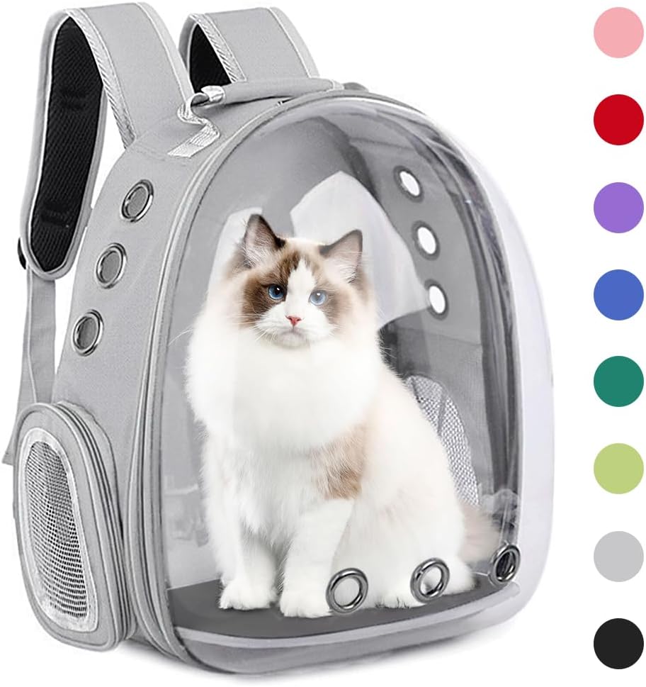 Pet Backpack Carrier,Bubble Backpack Cat Carrier,Pets and Small Dogs,Space Capsule Pet Carrier for Traveling, Walking, H