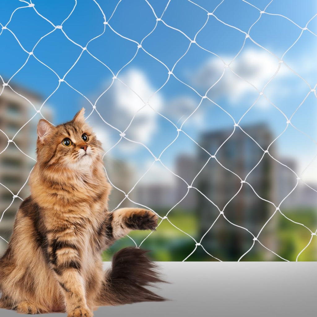 Cat Netting Balcony Anti-Fall Fence Net Small Patio for Balcony High Strength Safety Pet Netting