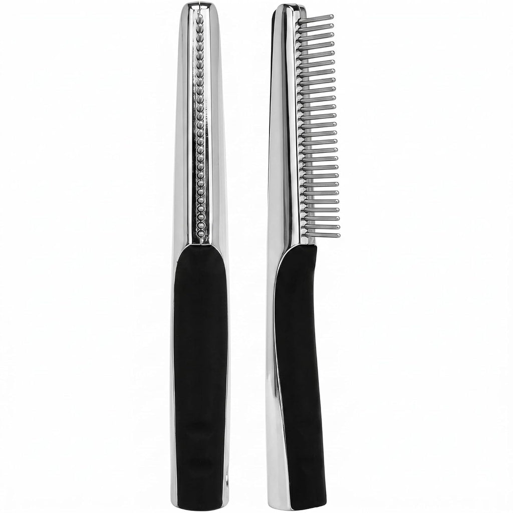 Pet, Cat, & Dog Comb with Rotating Teeth for Detangling Long Hair
