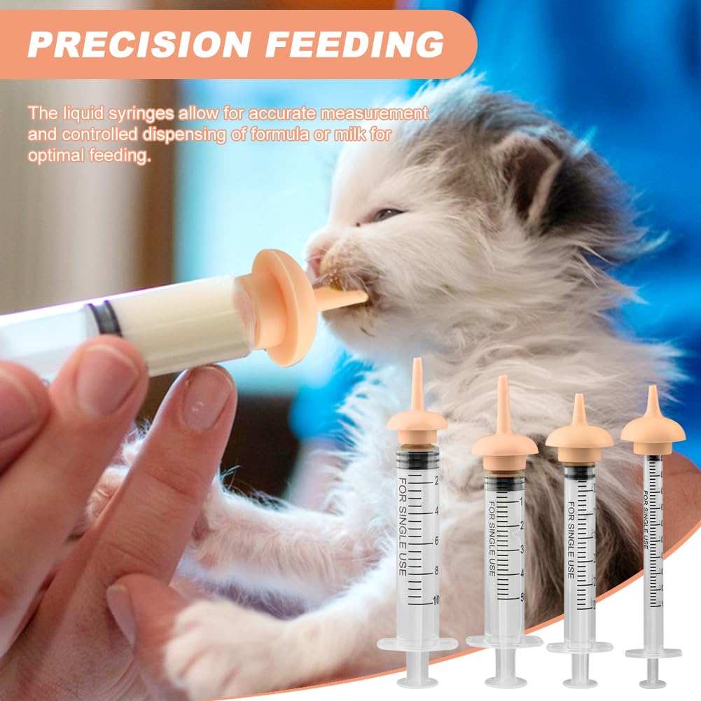 NOVYQREN Pet Nursing Kit for Newborn Puppies, Kitten & Small Animals