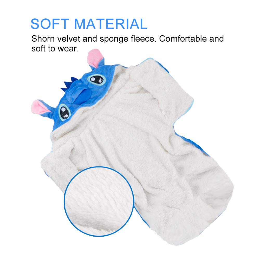 Dog Costumes for Halloween, Funny Cartoon Pet Outfit for Christmas - L