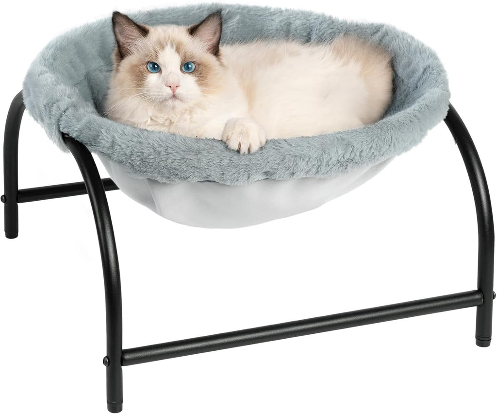 Cat Bed Sleeping Cat Hammock, 16.9in x 16.9in x 9.5in, Grey