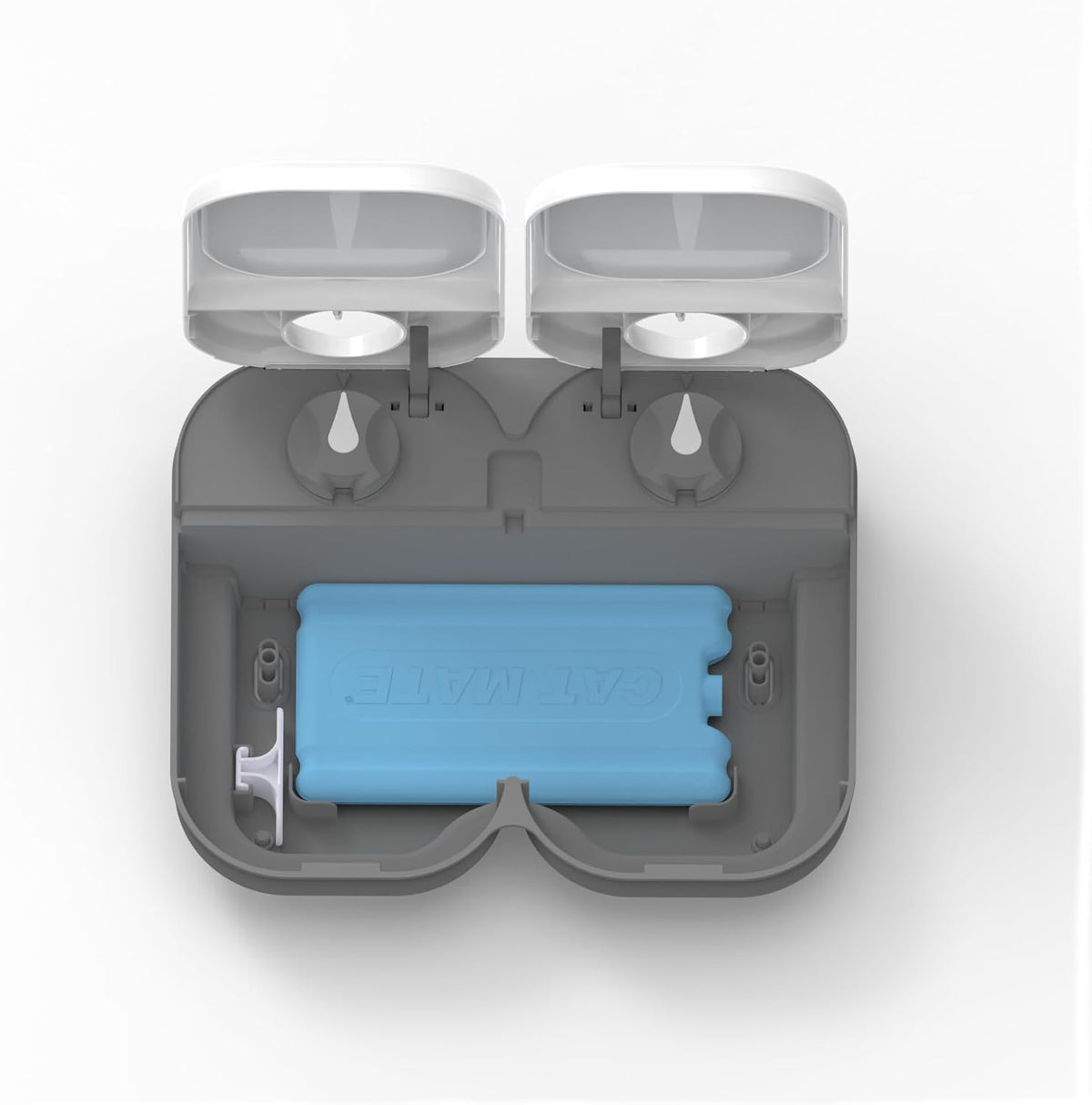 Cat Mate 2-Meal Automatic Pet Feeder, for Cats & Small Dogs, 800g / 1.78 lb