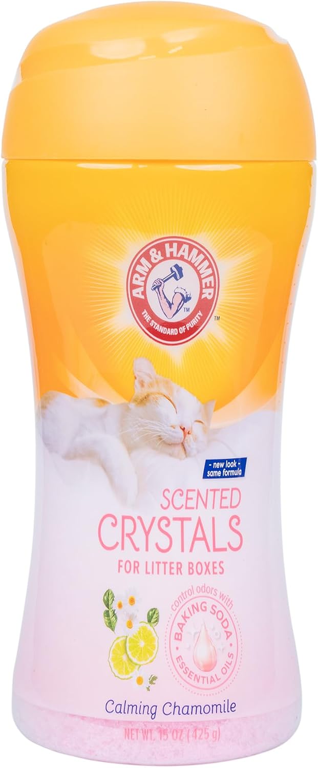 Arm & Hammer - Cat Litter Deodorizer, Lavender Vanilla Crystals, 15 oz