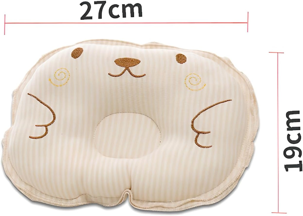 Polyester Fiber Pet Sleeping Pillow for Small Dogs Cats Beige