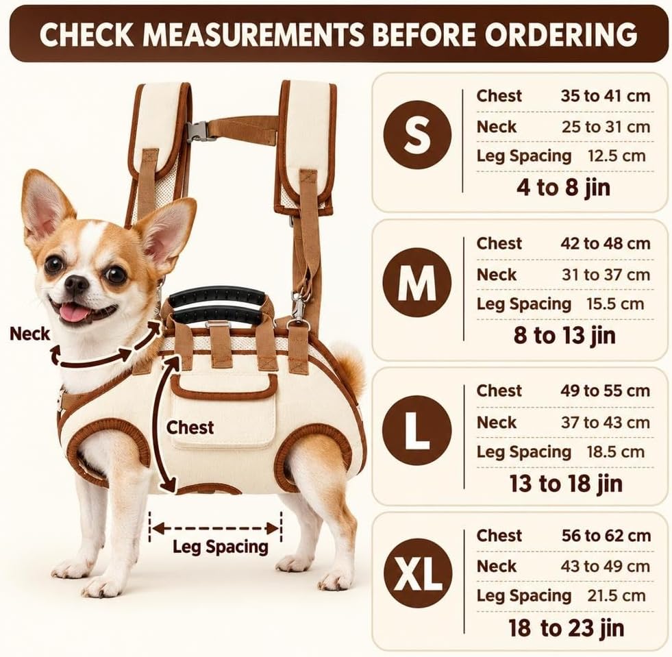Portable Breathable Pet Carrier Sling with Padded Straps for Small Dogs