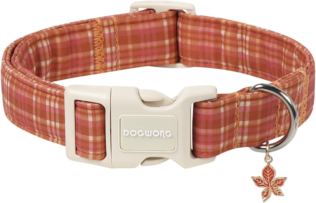 Fall Pumpkin Dog Collar- Design Fall Holiday Dog Collars Adjustable Halloween Pumpkin Sunflower Dog Collar for Small Med