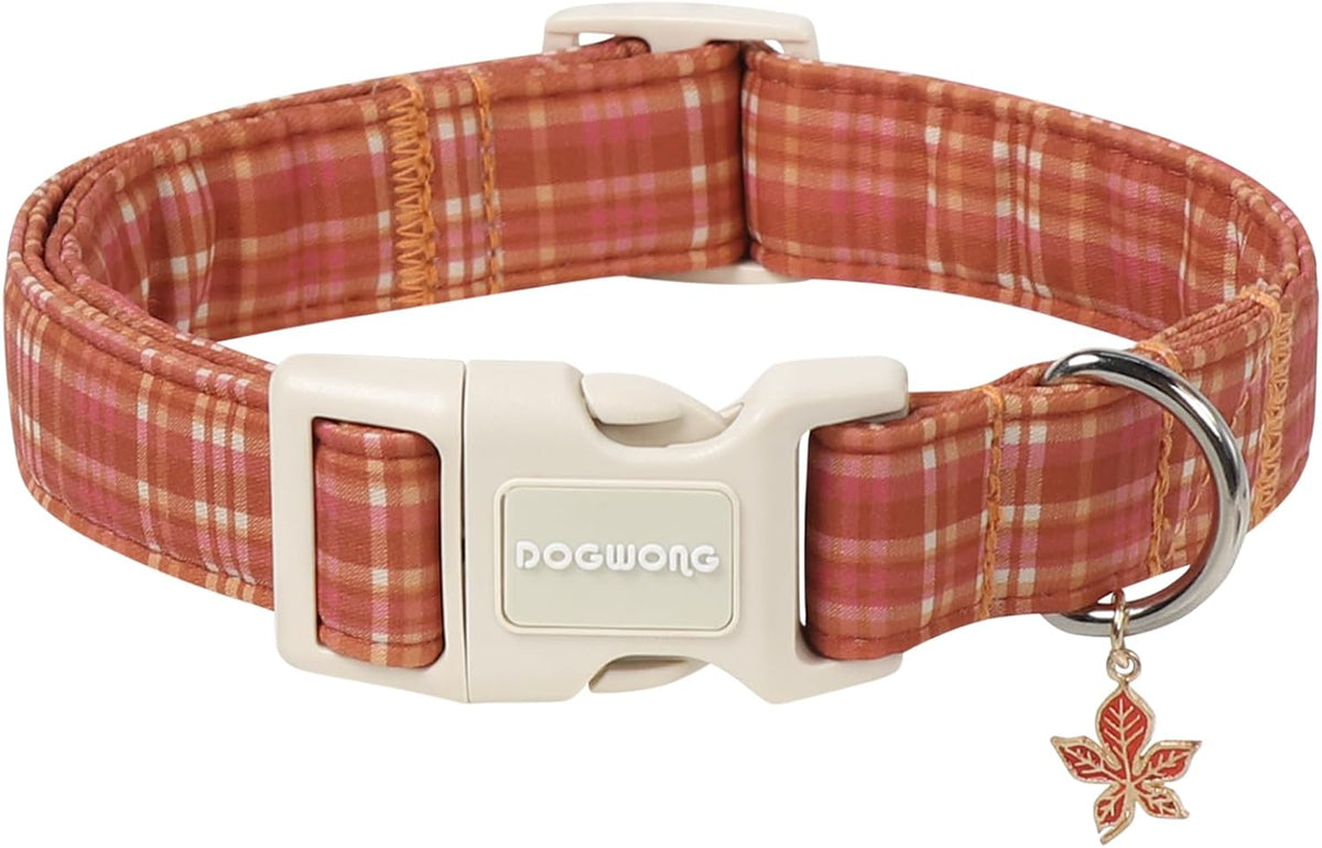 Fall Pumpkin Dog Collar- Design Fall Holiday Dog Collars Adjustable Halloween Pumpkin Sunflower Dog Collar for Small Med
