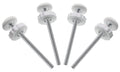 PAFOWO 4 Pack 8MM Baby Gates Replacement Parts, Threaded Spindle Rod Kits