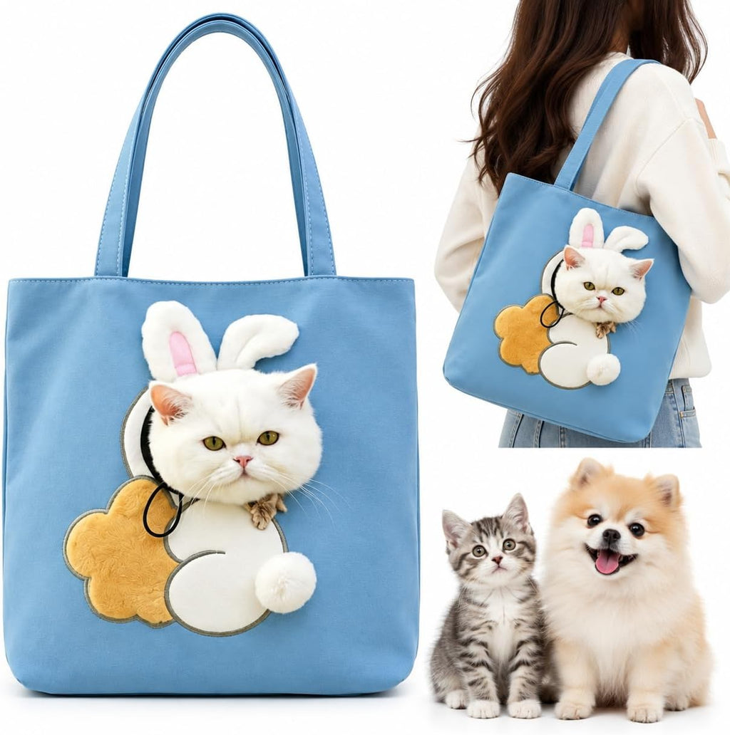 Paw Peek Bag, Pet Tote Carrier for Small Dog Cat