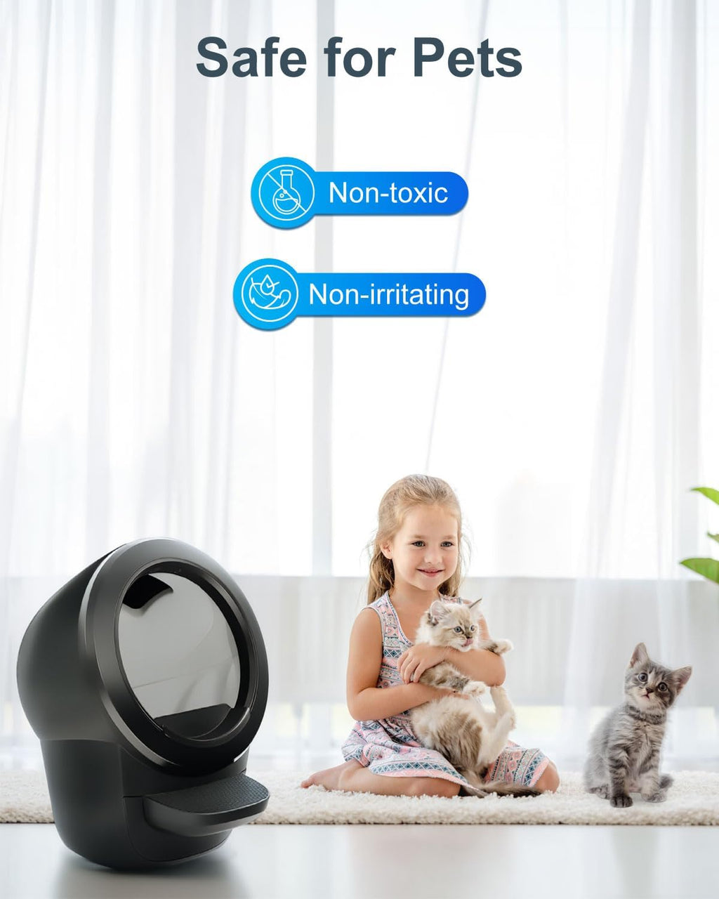 16 Pcs Cat Box Deodorizer Refills for Whisker OdorTrap Pod Litter Robot 4