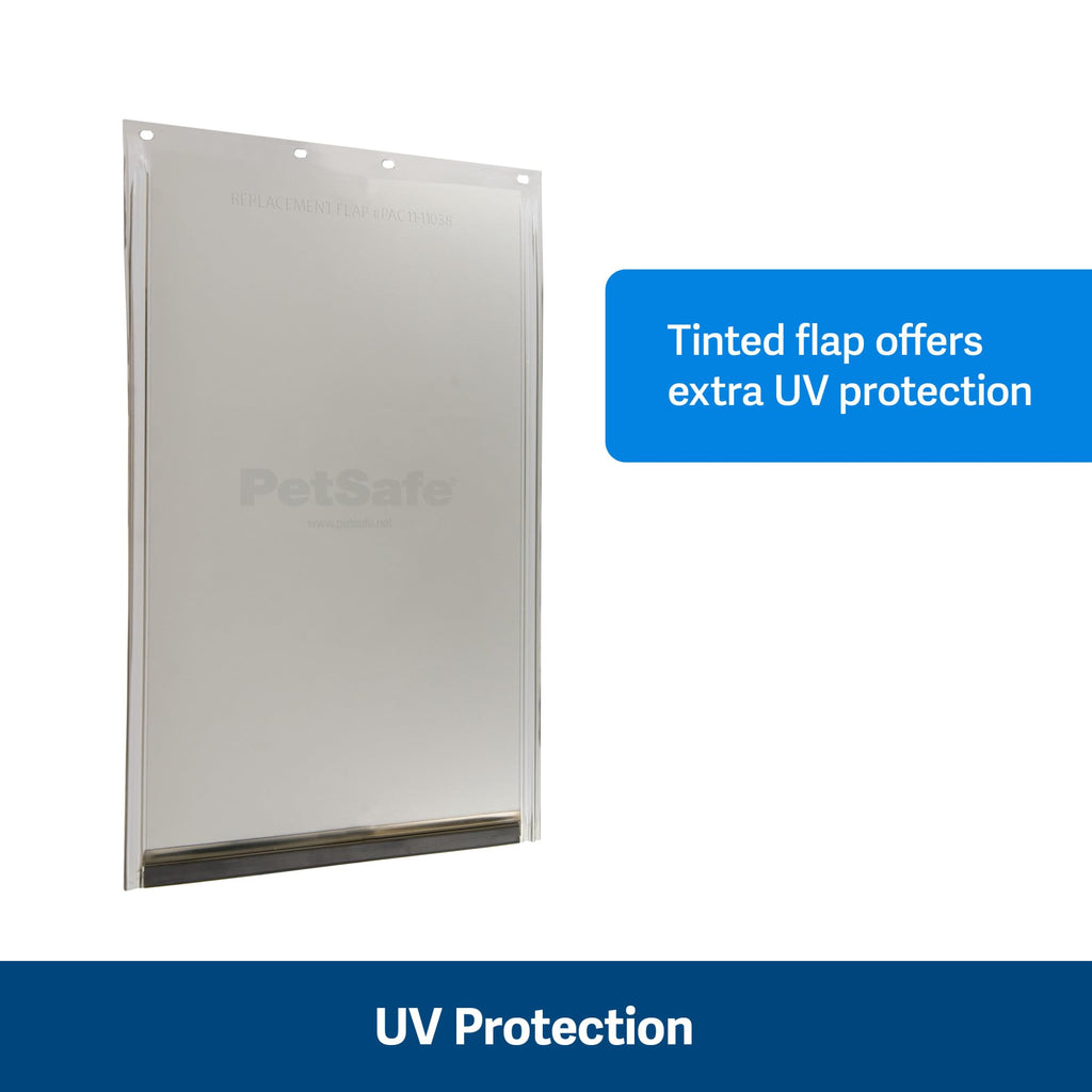 PetSafe Freedom Replacement Pet Door Flap, Non-Toxic Material, Size Large