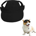 Dog Baseball Cap,Pet Summer Beach Hat,Dog Cat Sunbonnet Cap with Ear Holes,Adjustable Cat Visor for Small Medium Large D