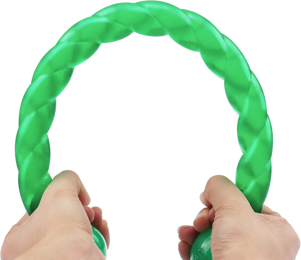 Dog Chew Toys 19'' Long for Medium/Large Dogs Aggressive Chewers, Rubber Dog Rope Toys Knot Teething Toys Almost Indestr
