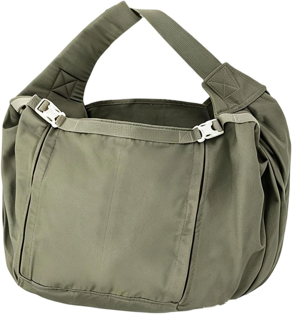 Large Dog Sling Carrier for Pets up to 40 Lbs, Heavy‑Duty Canvas Pet Sling