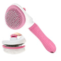 Cat Brushes for Indoor Cats, Soft Silicone Self Cleaning Pet Grooming Brush