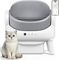 Cumrige Self Cleaning Litter Box, Open Top Automatic Litter Box