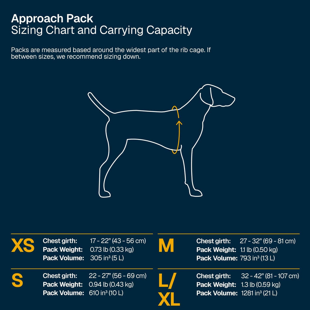 Ruffwear, Approach Pack Dog Backpack, Blue Dusk, Large/X-Large