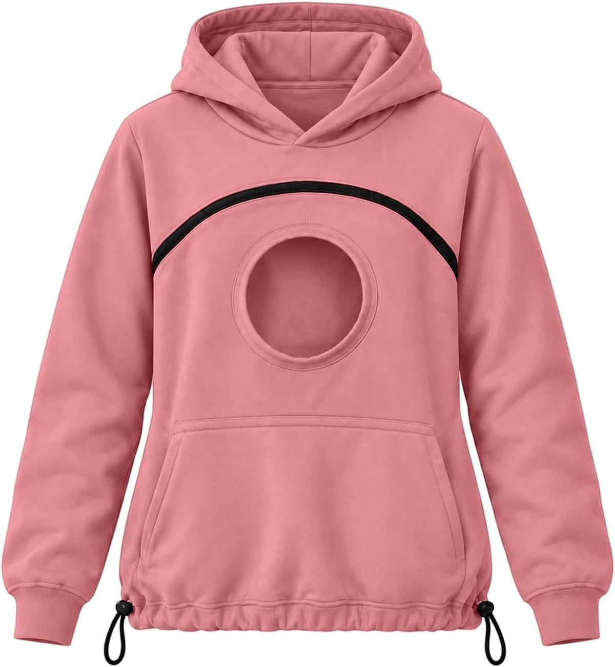Pet Pouch Hoodie Zipper Front Pocket Cat Dog Carrier Sweatshirt