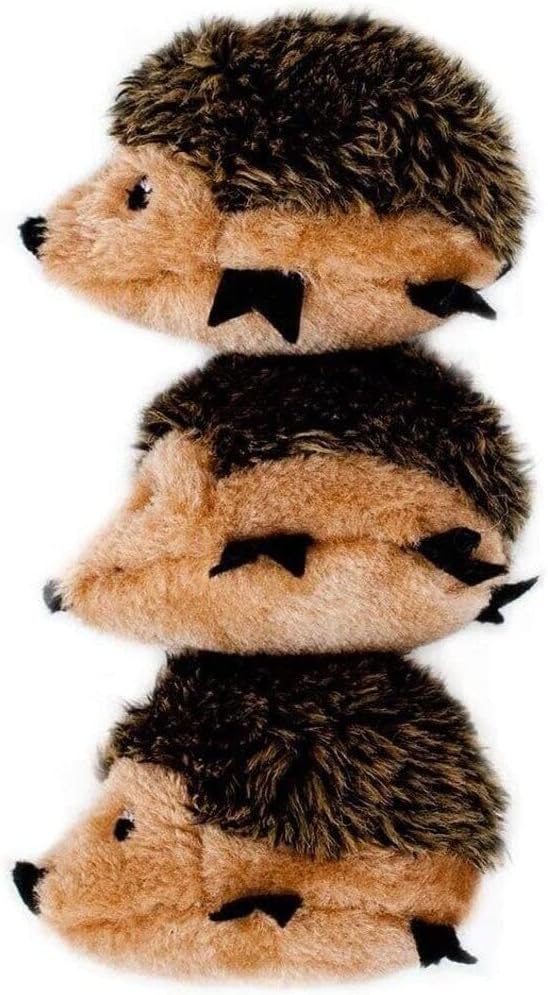 ZippyPaws Burrow Replacement Miniz Squeaky Toy for Enrichment - Hedgehogs