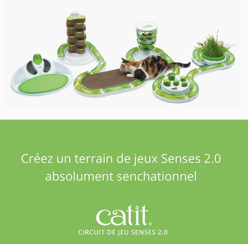 Catit Senses 2.0 Play Circuit Interactive Cat Toy - 8-Piece