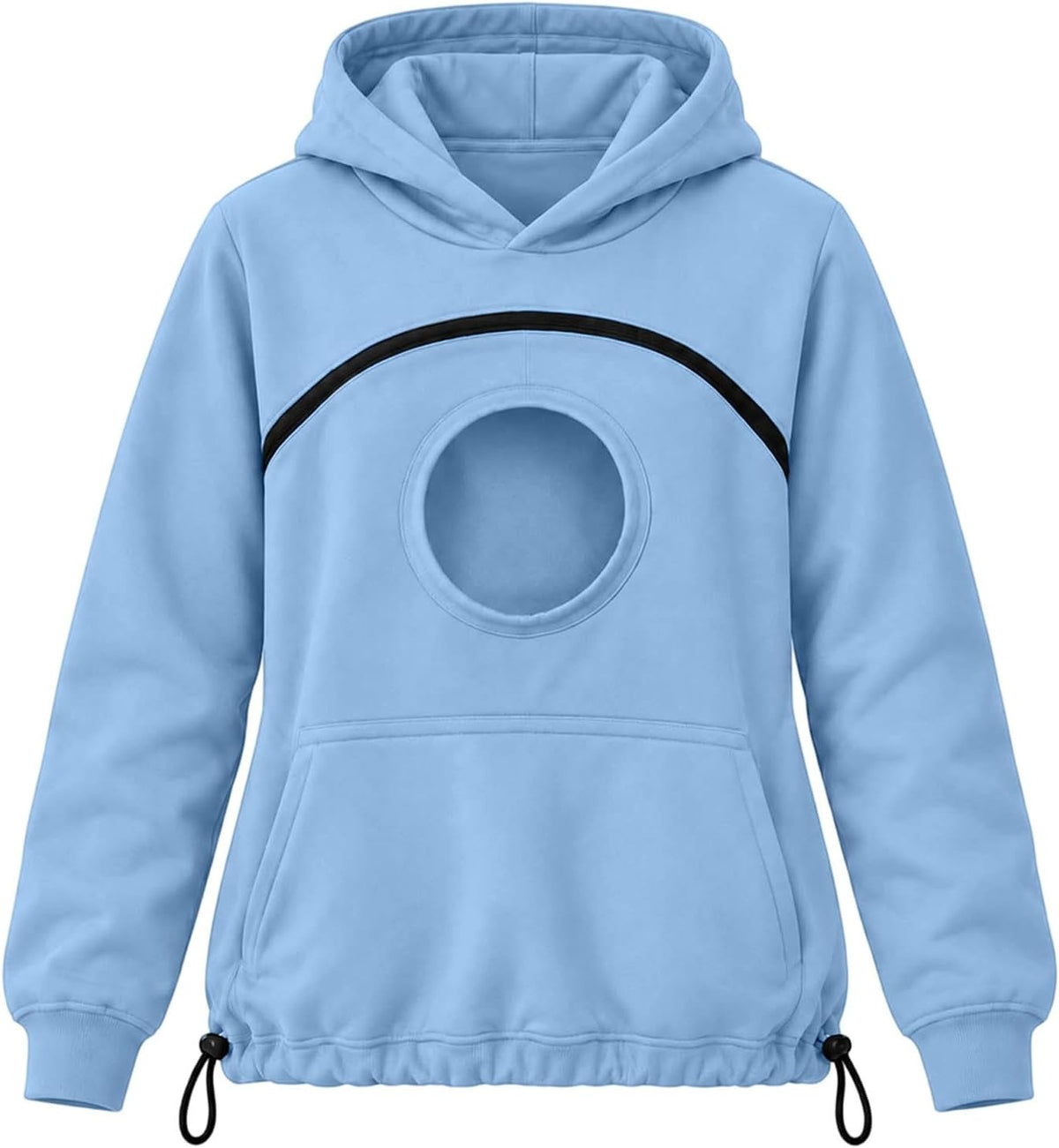 Pet Pouch Hoodie Zipper Front Pocket Cat Dog Carrier Sweatshirt