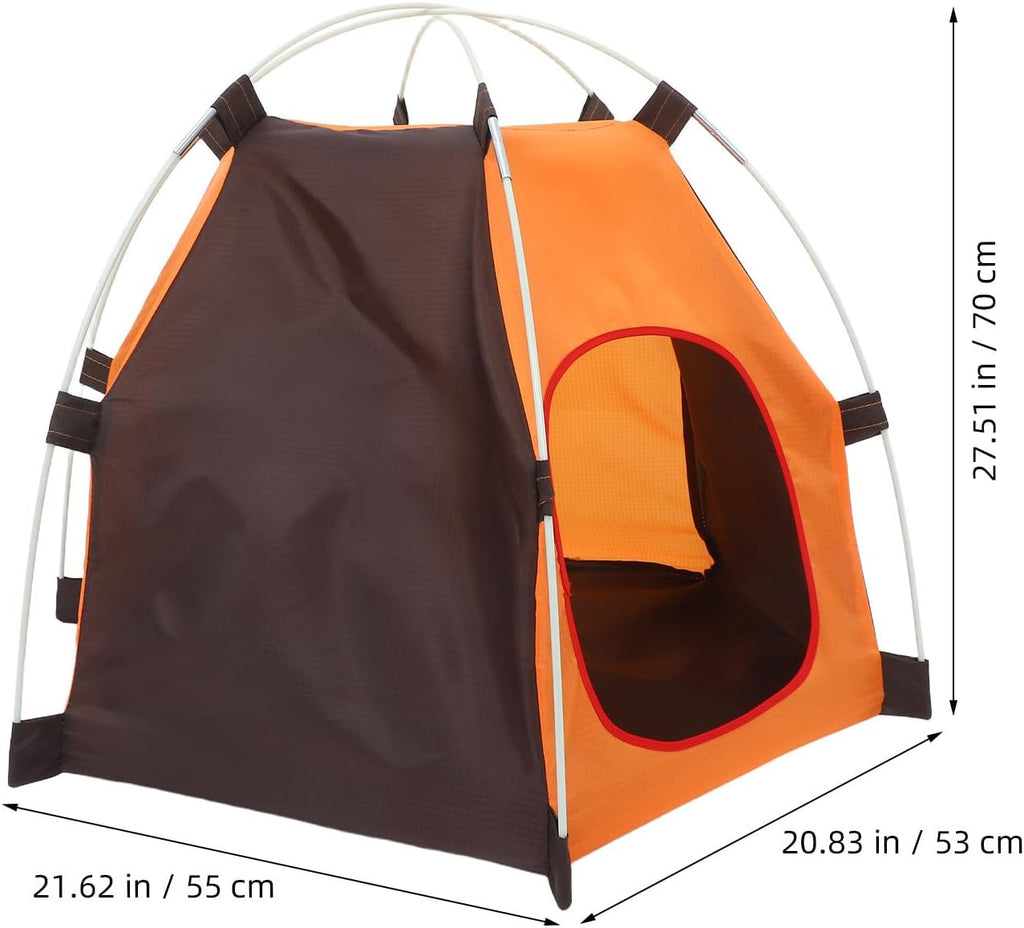 Portable Foldable up PET Tent, Waterproof Oxford Dog House for Small Pets