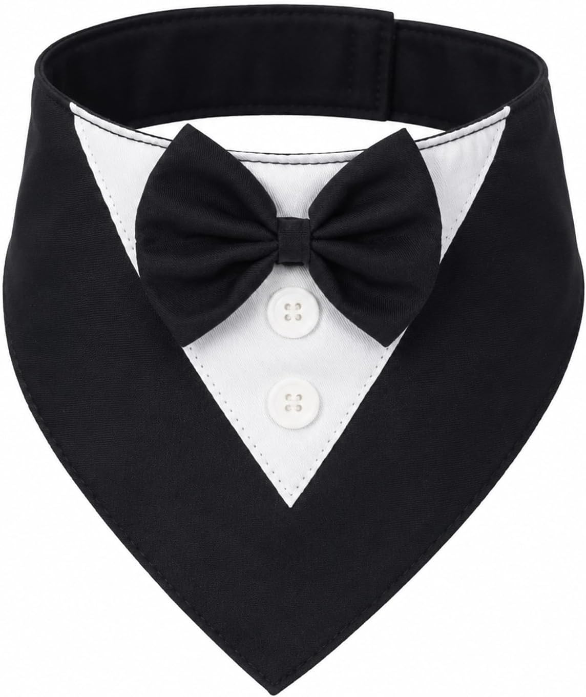 Dog Tuxedo Bandana Wedding Birthday Dog Bow Tie