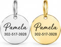 Pet ID Tags, Personalized Dog Tags and Cat Tags with Any Name and Number
