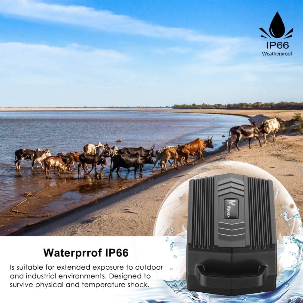 4G GPS Tracker for Dogs & Herding Dog,Cattle,Large-Bodied Animals,Livestock