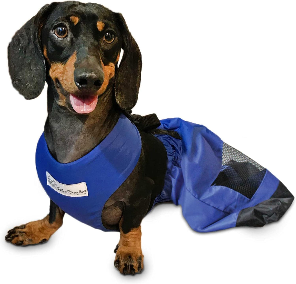 Walkin’ Drag Bag - Comfortable Drag Bag for Disabled Dogs and Cats, Protects Chest and Limbs, Made with Durable Nylon