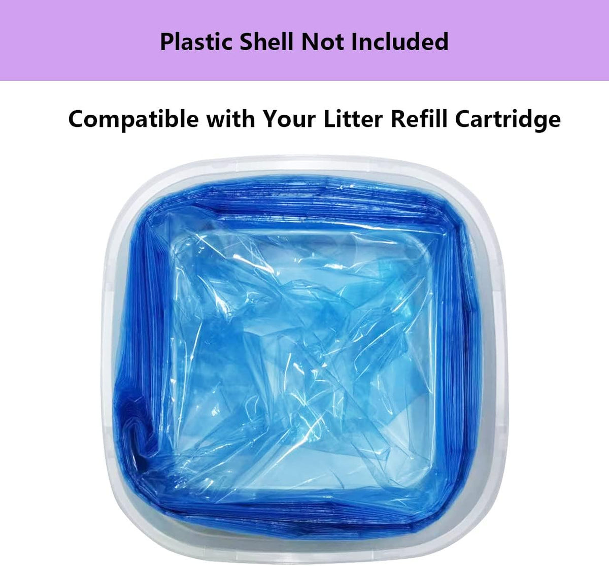 8 Pack Cat Litter Refills - 16 Ft Compatible with Your Litter Refill Cartridge