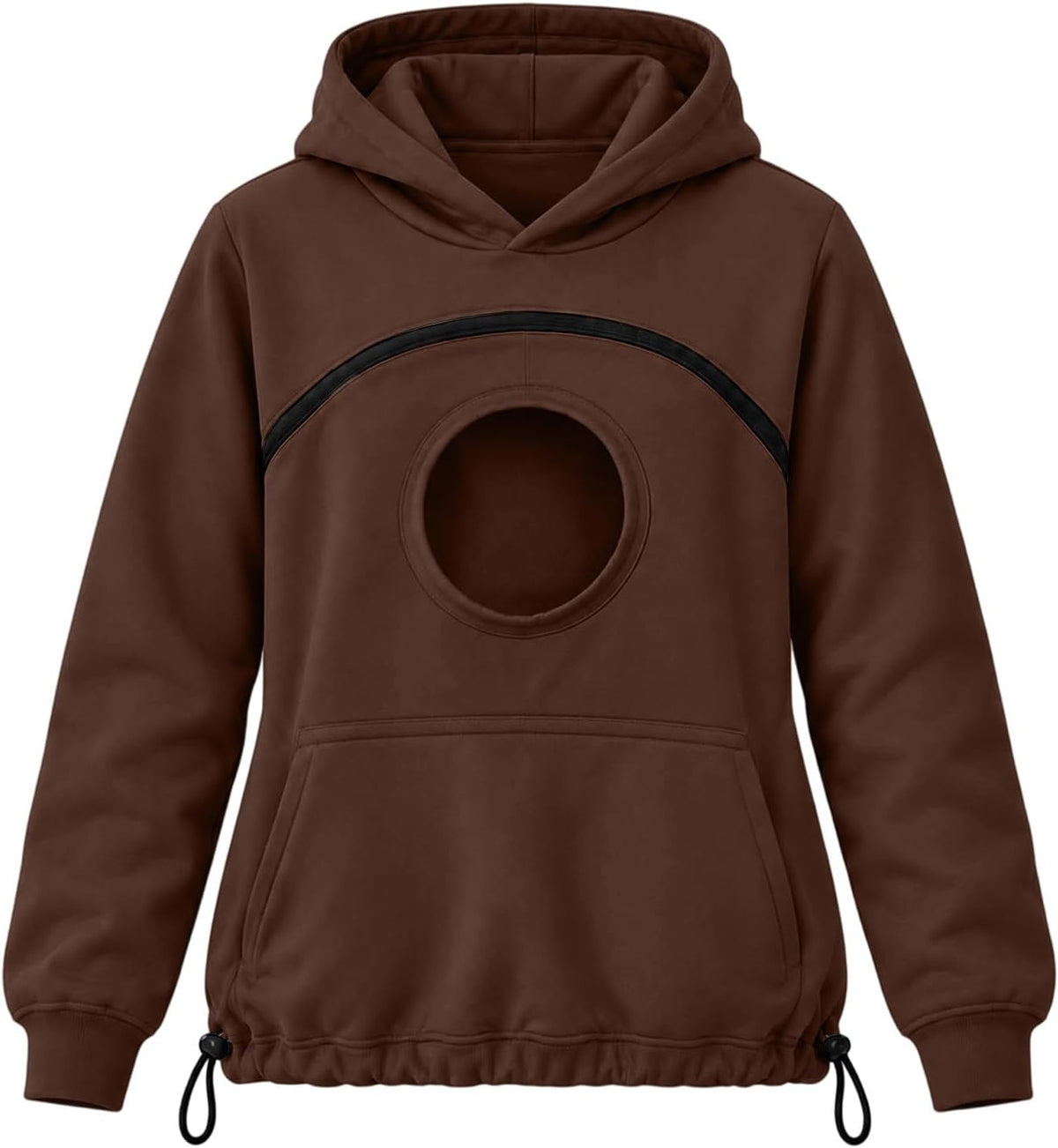 Pet Pouch Hoodie Zipper Front Pocket Cat Dog Carrier Sweatshirt